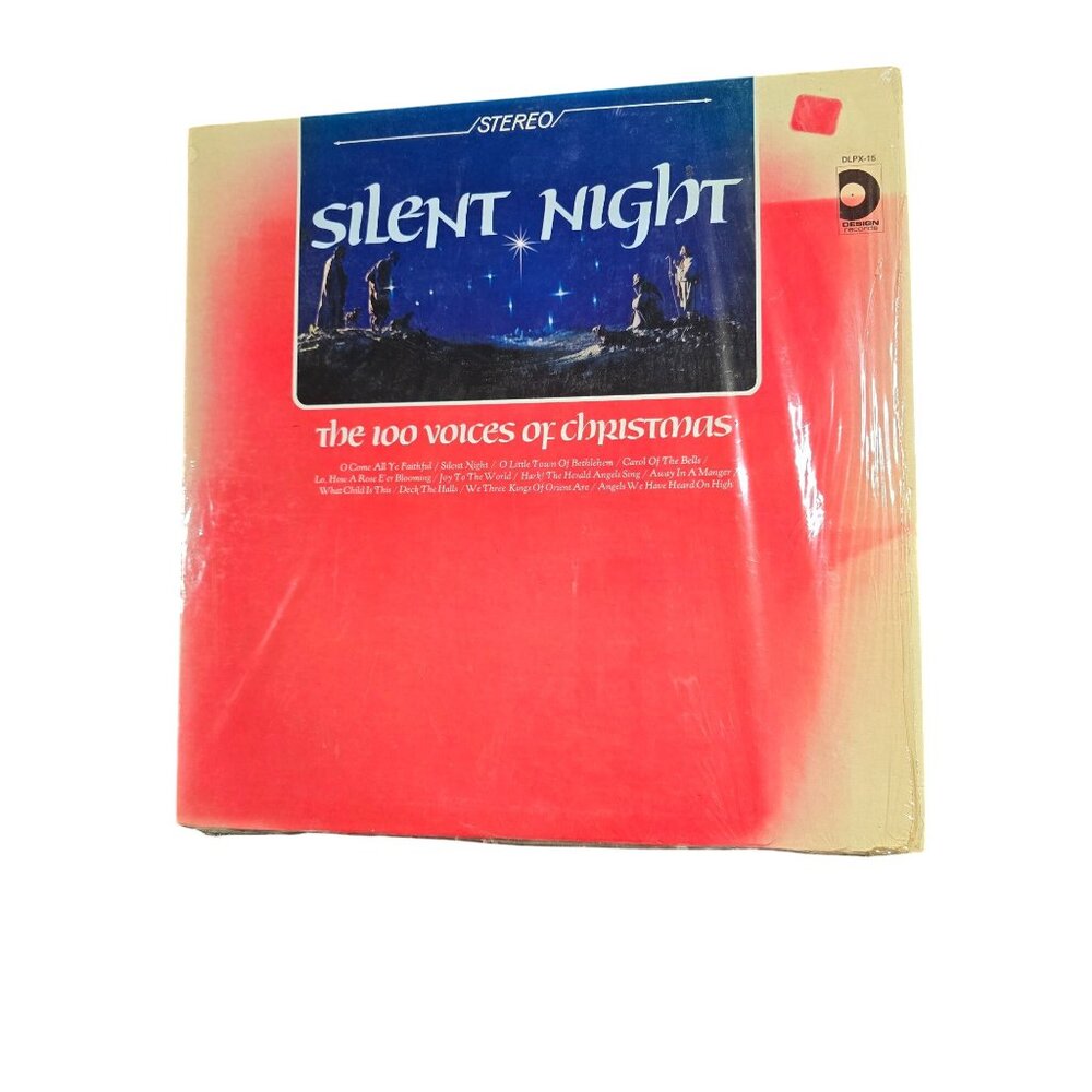 Silent Night The 100 Voices Of Christmas Vinyl Record Stereo LP Album - Picture 1 of 3